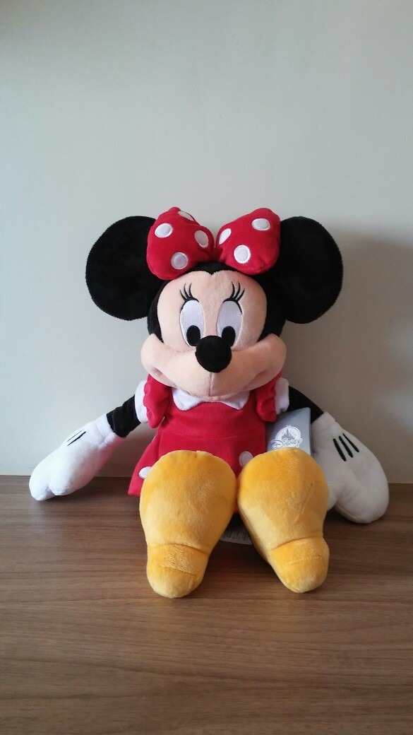 Pelúcia Minnie Vermelha Original Disney Store 